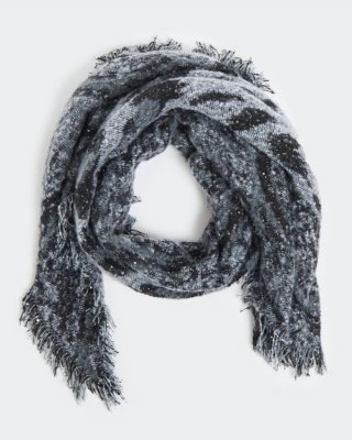 Lurex Leopard Scarf Lurex Leopard Scarf