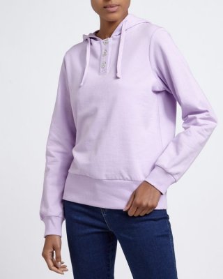 Button Sweatshirt Button Sweatshirt