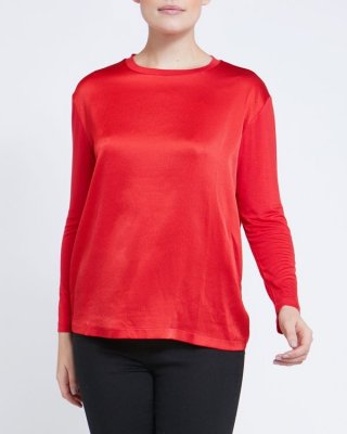 Jersey Mix Long Sleeve Top Jersey Mix Long Sleeve Top