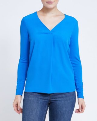V-Neck Jersey Back Top V-Neck Jersey Back Top