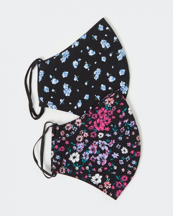 Ladies Face Coverings - Pack Of 2 Ladies Face Coverings - Pack Of 2