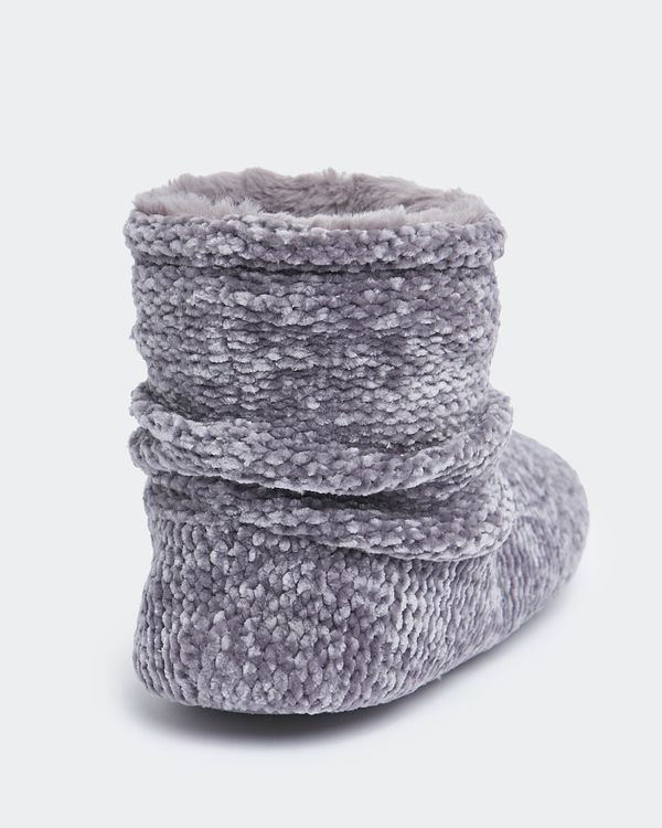 Chenille Bootie
